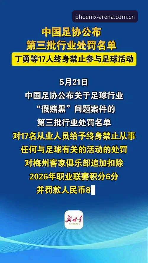 体育赛事直播APP 足协第三批禁足名单最新动态:65人受罚,凤凰体育APP实时追踪赛事纪律